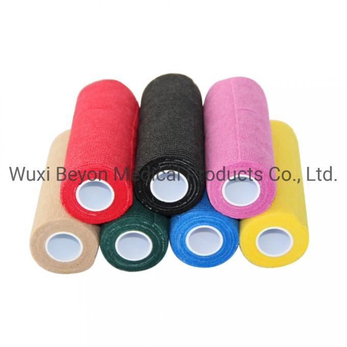 Cute Image Cohesive Vet Pet Flexible Printed Self-Adhesive Bandage