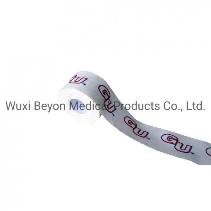Customized Logo Athletic Cotton Adhesive Sports Tape