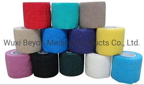 Co Flex Cohesive Flexible Bandage Non Woven Cohesive Elastic Bandag