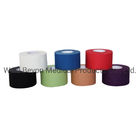 Brown Blue Black Cotton Sports Tape Color Trainers Cotton Adhesive Athletic Tape