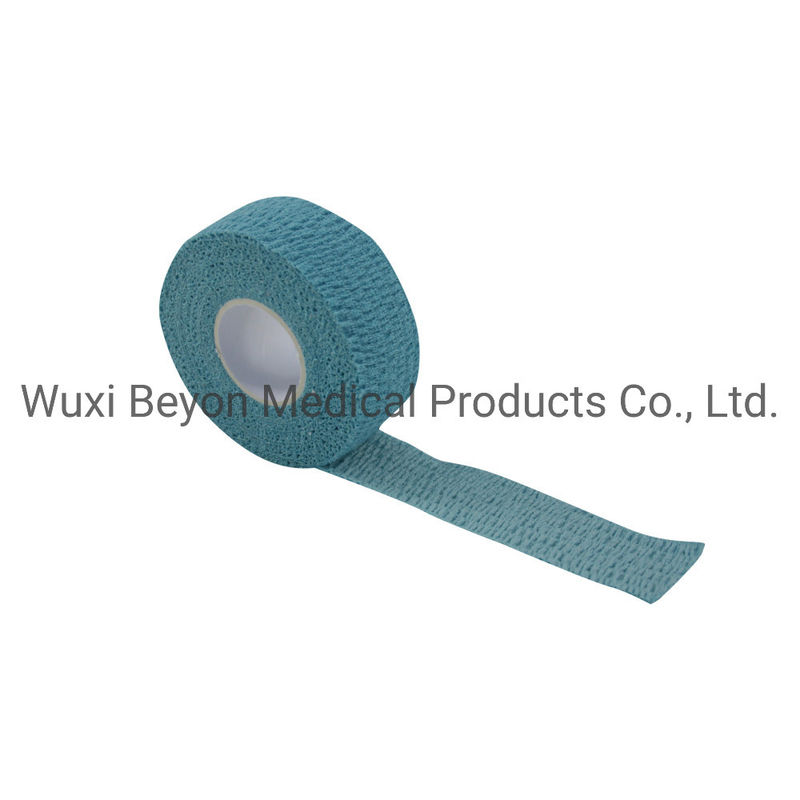 self stick stretchy bandage tape elastic Blue Hand Wrapping Protection adhesive