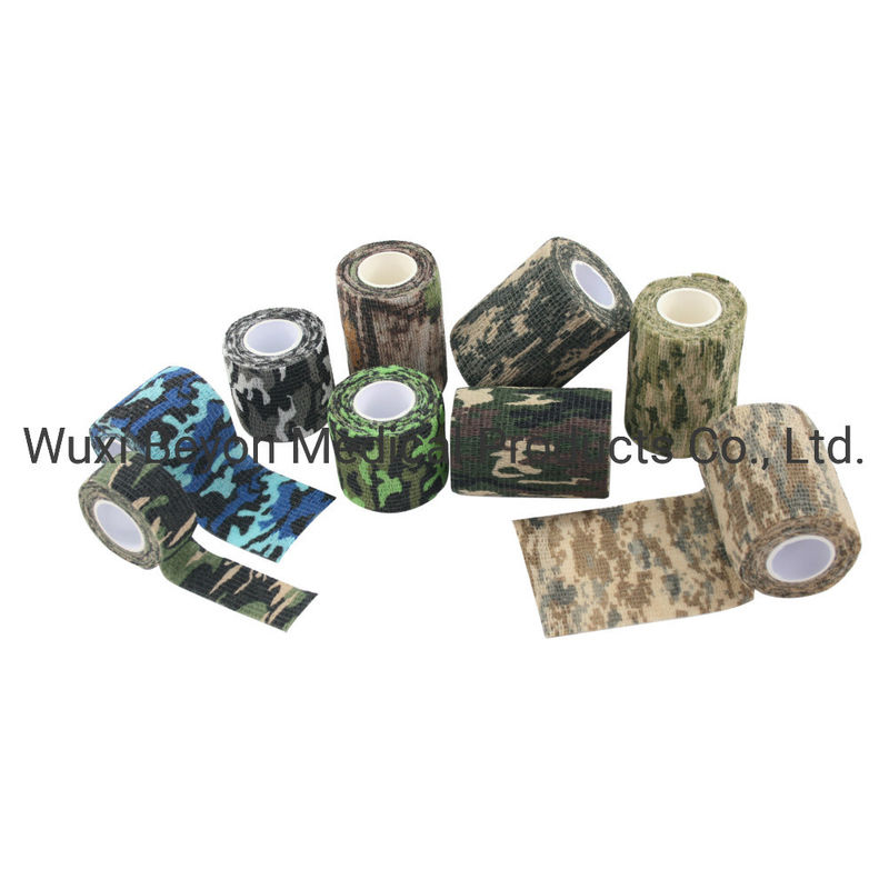 Latex-Free Non-Woven Self-Adhesive Cohesive Flexible Self-Adhering Elastic Wrap Tape Bandage