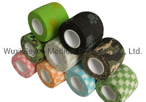 Cohesive Self Stick Tape Bandage Pattern Coflex Vet Wrap