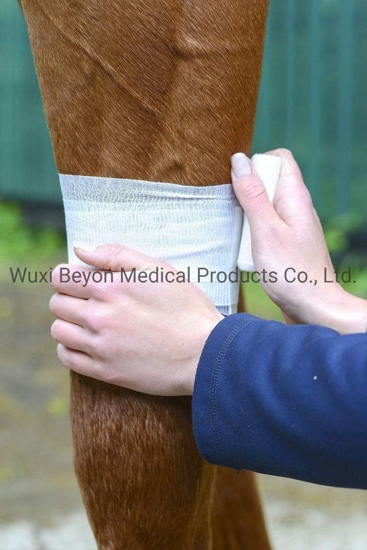 Finger Non Woven Cohesive Bandage Vet Co-Flex Wrap Cohesive Vet Flex Bandage