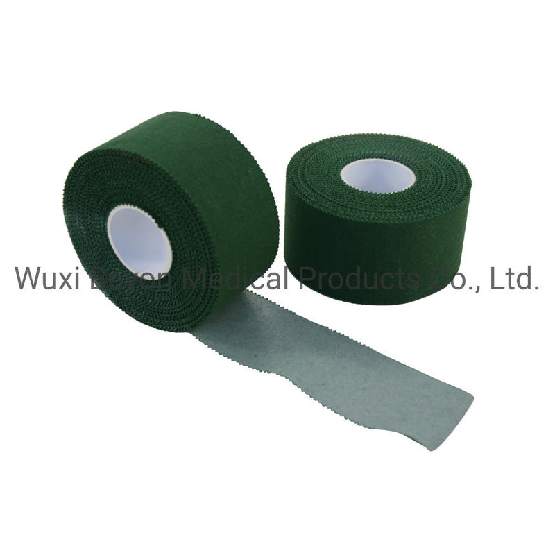 1.5 Inch Neon Green Athletic Tape  Cotton Adhesive Trainers Athlete Sports Tape