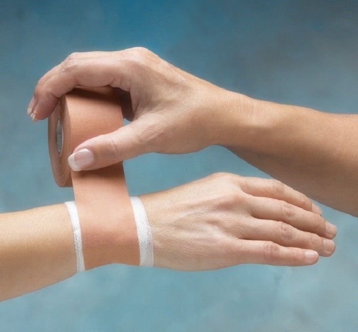 Rigid Zinc Oxide Tape Waterproof Sports Cotton Plaster Protection