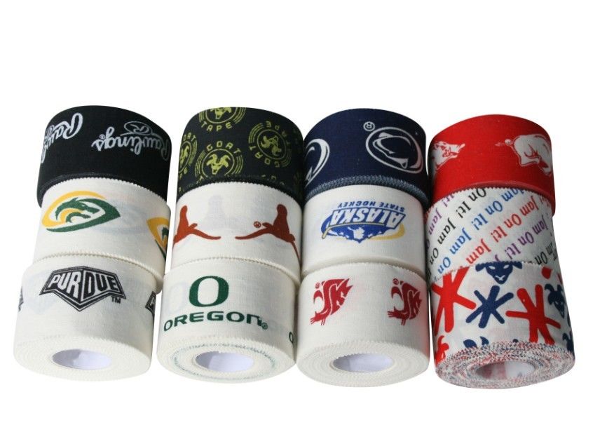 High Breathability Cotton Sports Tape with Acceptable Custom Printing and Packaging