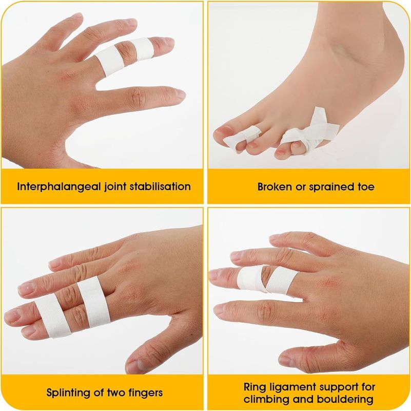 Disposable Sports Finger Tape for Children No Ethylene Oxide Sterilization